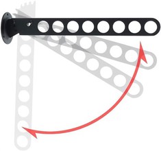Регульовані полиці для одягу Сушарка Складна вішалка для одягу Настінна вішалка для одягу